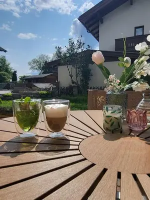 Getränke in der Unterkunft 9 persons apartment Haus Jens