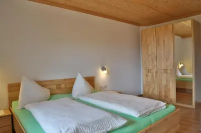 Ein Bett oder Betten in einem Zimmer der Unterkunft Haus Burbach