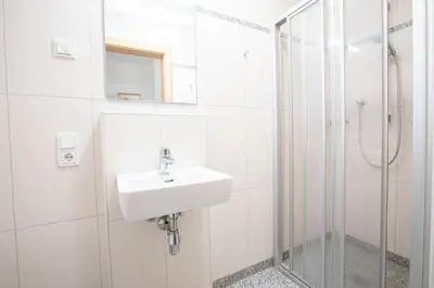 Ein Badezimmer in der Unterkunft Ferienwohnung Hochkrimml 19 __1-4