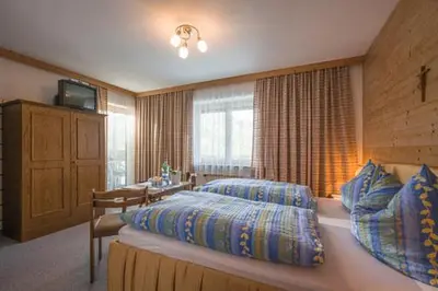 Ein Bett oder Betten in einem Zimmer der Unterkunft Haus Panorama