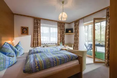 Ein Bett oder Betten in einem Zimmer der Unterkunft Haus Panorama