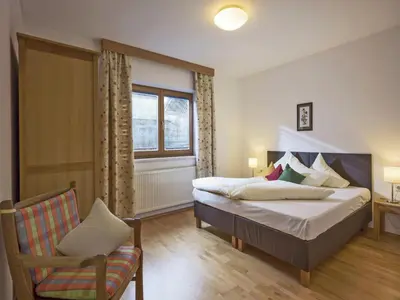 Ein Bett oder Betten in einem Zimmer der Unterkunft Pleasing Apartment in Kaltenbach near Ski Area