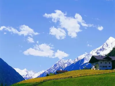 Naturlandschaft in der Nähe der Ferienwohnung