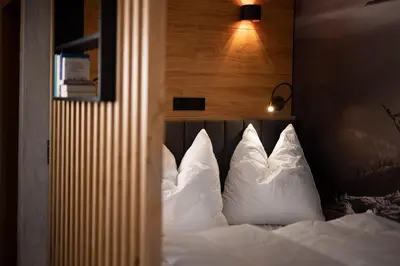 Ein Bett oder Betten in einem Zimmer der Unterkunft Königsleiten Ski- und Wanderwohnung Top 40 an der Piste und Lift