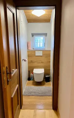 Ein Badezimmer in der Unterkunft Landhaus Taxach