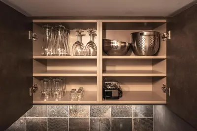Küche/Küchenzeile in der Unterkunft PHILSON Apartments