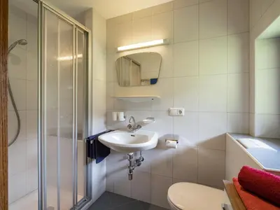Ein Badezimmer in der Unterkunft Furtherhof - Winter