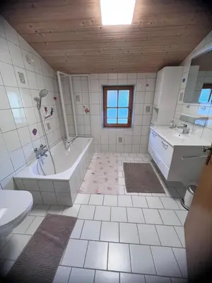 Ein Badezimmer in der Unterkunft Ferienwohnung Steiner in Scheffau