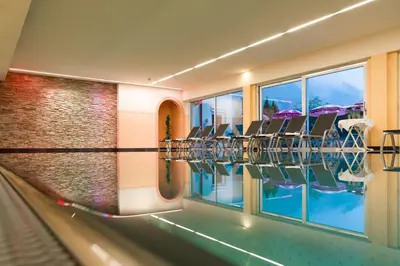 Der Swimmingpool an oder in der Nähe von Appartment Thumerhof Wildschönau