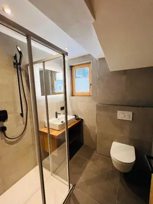 Ein Badezimmer in der Unterkunft Finks Appartement