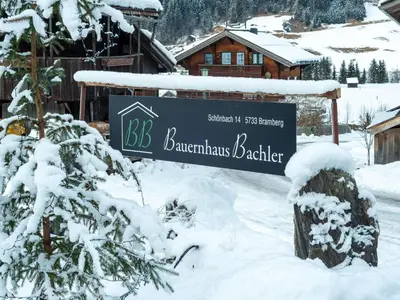 Farmhouse Bramberg near Wildkogelbahn im Winter