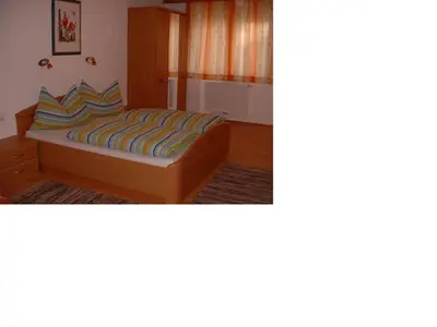 Ein Bett oder Betten in einem Zimmer der Unterkunft Haus Josefine