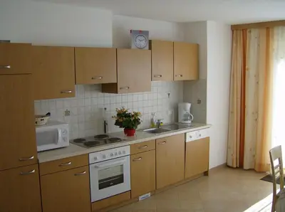 Küche/Küchenzeile in der Unterkunft Haus Josefine