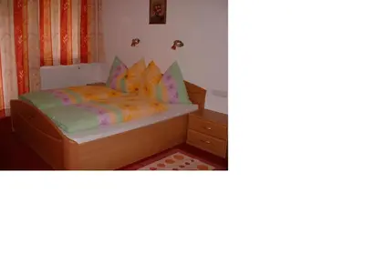 Ein Bett oder Betten in einem Zimmer der Unterkunft Haus Josefine