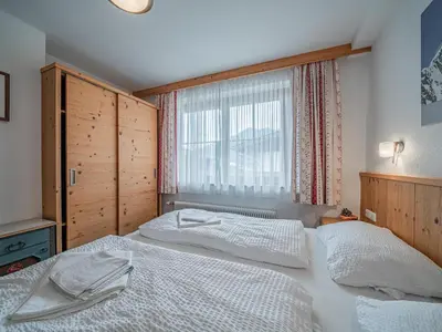 Ein Bett oder Betten in einem Zimmer der Unterkunft Röck IA