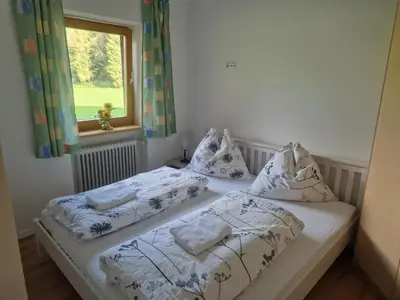 Ein Bett oder Betten in einem Zimmer der Unterkunft Oase der Ruhe