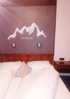 Ein Bett oder Betten in einem Zimmer der Unterkunft Alte Post