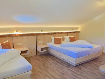 Ein Bett oder Betten in einem Zimmer der Unterkunft Stanzl Haus
