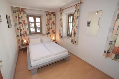 Ein Bett oder Betten in einem Zimmer der Unterkunft Stanzl Haus