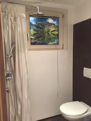 Ein Badezimmer in der Unterkunft Hauser's Ferienwohnungen