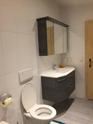 Ein Badezimmer in der Unterkunft Hauser's Ferienwohnungen