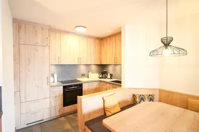Küche/Küchenzeile in der Unterkunft Ferienwohnung 77 - Top 23