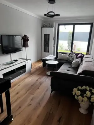 TV/Unterhaltungsangebot in der Unterkunft Heidis Ferienwohnung