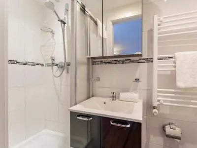 Ein Badezimmer in der Unterkunft Neva Saalbach