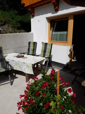 Ein Patio oder anderer Außenbereich in der Unterkunft Landhaus Granat