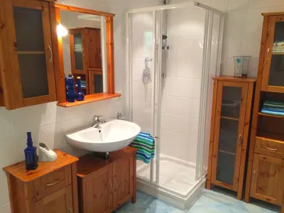 Ein Badezimmer in der Unterkunft Apartment Weinberg