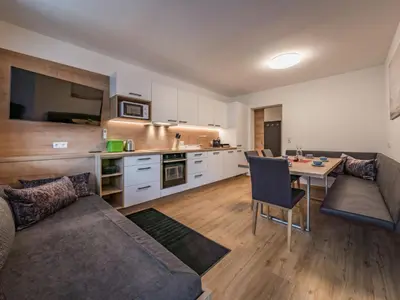 Küche/Küchenzeile in der Unterkunft Apartment Montec-1 by Interhome