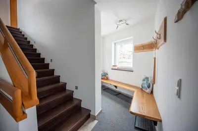 Grundriss der Unterkunft Ferienhaus Bergauf with Hot Tub
