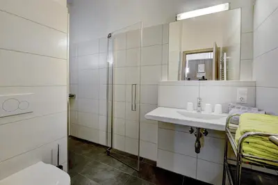 Ein Badezimmer in der Unterkunft LoriVita Residenz Saalbach
