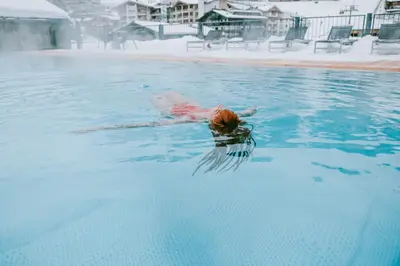 Der Swimmingpool an oder in der Nähe von kerii - adults boutique hotel