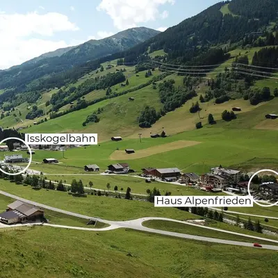 Naturlandschaft in der Nähe des Bed & Breakfasts