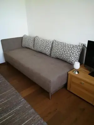 Ein Sitzbereich in der Unterkunft Appartement Nischler