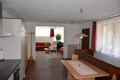 Küche/Küchenzeile in der Unterkunft Appartement Nischler