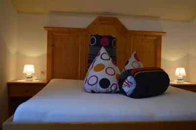 Ein Bett oder Betten in einem Zimmer der Unterkunft Appartement Tiefenbrunn