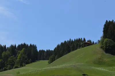 Naturlandschaft in der Nähe der Ferienwohnung