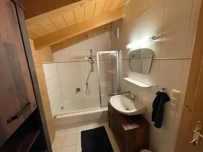 Ein Badezimmer in der Unterkunft Brandner Astn
