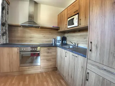 Küche/Küchenzeile in der Unterkunft Appartements Robert - Hotel Bechlwirt