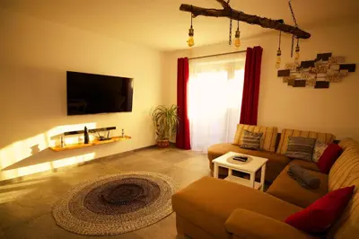 TV/Unterhaltungsangebot in der Unterkunft Ferienwohnung Jessy
