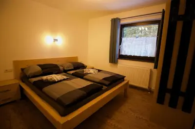 Ein Bett oder Betten in einem Zimmer der Unterkunft Ferienwohnung Jessy
