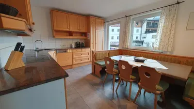 Küche/Küchenzeile in der Unterkunft Easy Home Johanna - Central Kirchberg