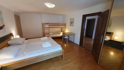 Ein Bett oder Betten in einem Zimmer der Unterkunft Easy Home Johanna - Central Kirchberg
