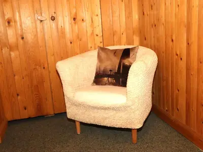 Ein Sitzbereich in der Unterkunft Tröger II