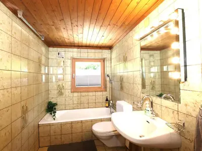 Ein Badezimmer in der Unterkunft Tröger I