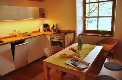 Küche/Küchenzeile in der Unterkunft Gabis Lodge