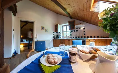 Essen in der Ferienwohnung oder in der Nähe