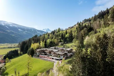 Naturlandschaft in der Nähe des Aparthotels